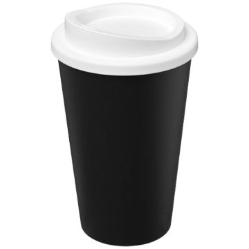 Kubek Americano Eco z recyklingu o pojemności 350 ml-Czarny – Gift Design