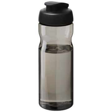 Bidon H2O Active® Base Tritan™ o pojemności 650 ml z klapką-Węgiel drzewny – Gift Design
