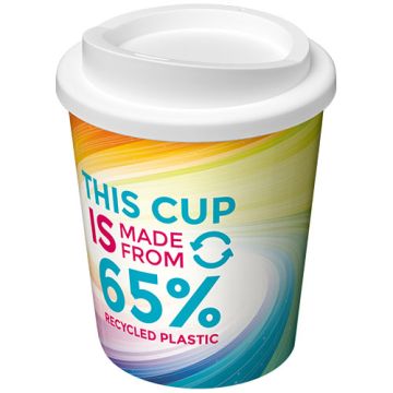 Brite-Americano® Eco izolowany kubek o pojemności 250 ml-Biały – Gift Design