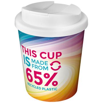 Brite-Americano® Eco szczelny izolowany kubek o pojemności 250 ml-Biały – Gift Design