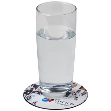 Podkładka okrągła Brite-Mat®-Czarny – Gift Design