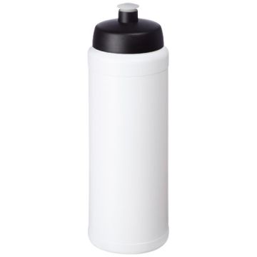 Bidon Baseline® Plus o pojemności 750 ml ze sportowym wieczkiem i uchwytem-Biały – Gift Design