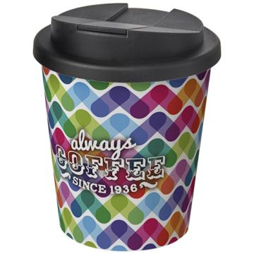 Brite-Americano® Espresso 250 ml tumbler with spill-proof lid-Biały – Gift Design
