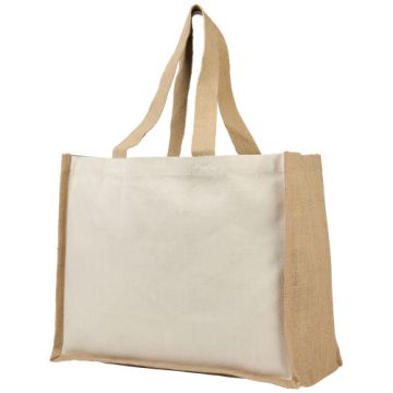 Torba z płótna 320 g-m² i juty Varai-Naturalny – Gift Design