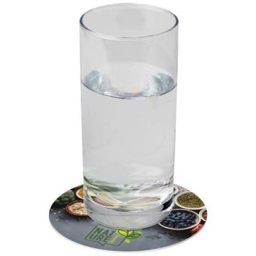 Lumin okrągła podkładka-Biały – Gift Design