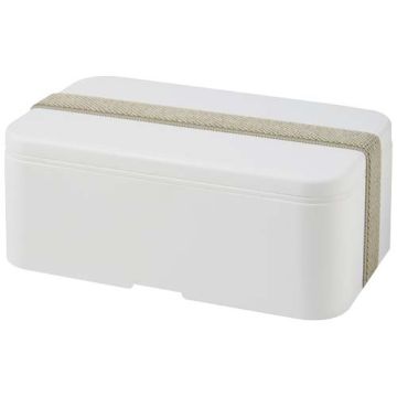 MIYO POP jednopoziomowe pudełko śniadaniowe o pojemności 700 ml-Biały – Gift Design