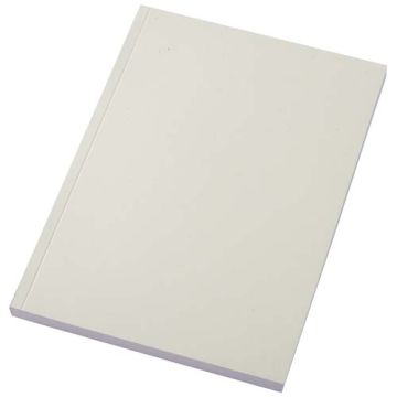 Notatnik Scribe A5 z miękką okładką, wykonany z papieru z recyklingu-Kość słoniowa – Gift Design