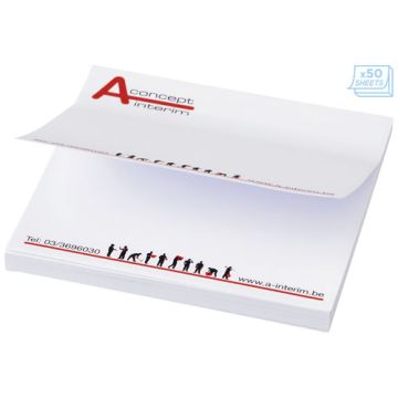 Karteczki samoprzylepne Sticky-Mate® 75x75-Biały – Gift Design