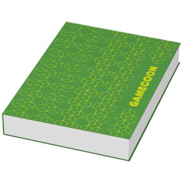 Zestaw karteczek z zakładkami Combi w miękkiej okładce-Biały – Gift Design