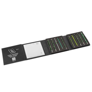 Wzornik długopis zielony – Gift Design