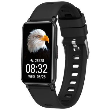 Sportowa inteligentna opaska z GPS Prixton AT806-Czarny – Gift Design