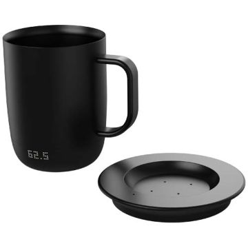 Prixton Tempo inteligentny kubek o pojemności 300 ml-Czarny – Gift Design