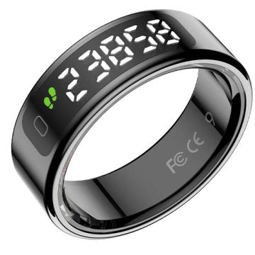 Prixton Orbyt Touch inteligentny pierścień-Czarny – Gift Design