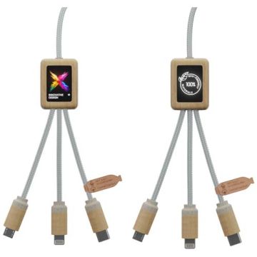 SCX.design C49 kabel do ładowania 5 w 1-Jasny brązowy – Gift Design