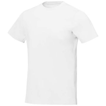 Męski t-shirt Nanaimo z krótkim rękawem 160 g-m²-Biały – Gift Design