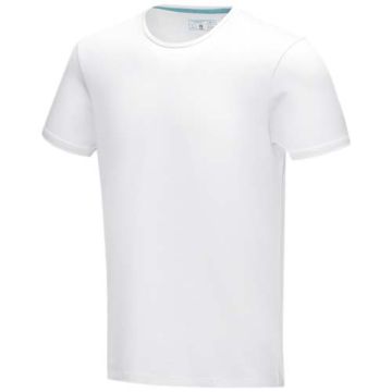 Męski organiczny t-shirt Balfour-Biały – Gift Design