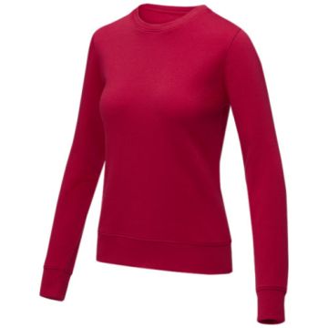 Zenon damska bluza z okrągłym dekoltem -Czerwony – Gift Design