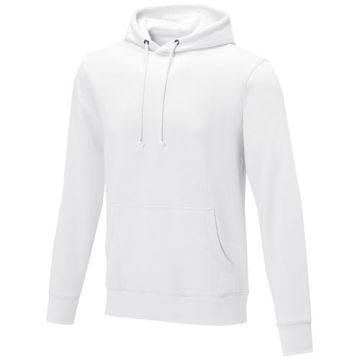Charon bluza z kapturem unisex 240 g-m²-Biały – Gift Design