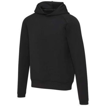Danali sportowa bluza z kapturem typu unisex z dzianiny interlock 350 g-m²-Czarny – Gift Design