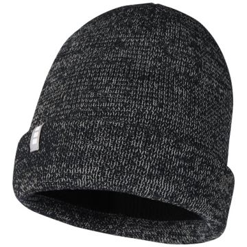 Rigi czapka odblaskowa typu beanie-Czarny – Gift Design
