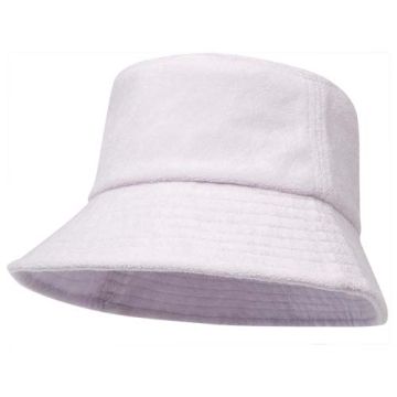 Kapelusz przeciwsłoneczny Melo z atestem GRS, z materiału frotte z recyklingu 230 g-m²-Liliowy – Gift Design
