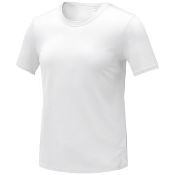 Kratos damska luźna koszulka z krótkim rękawkiem 105 g-m²-Biały – Gift Design