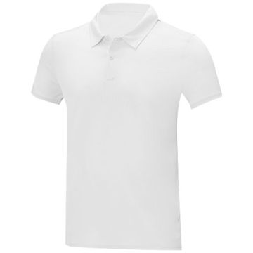 Deimos męska koszulka polo o luźnym kroju 105 g-m²-Biały – Gift Design