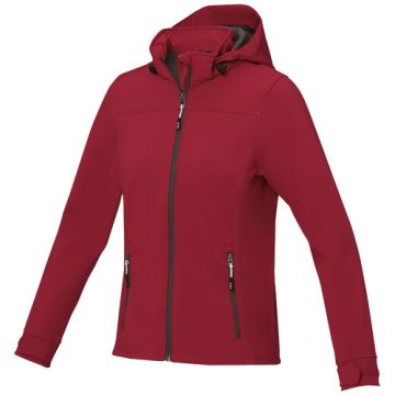 Damska kurtka softshell Langley-Czerwony – Gift Design