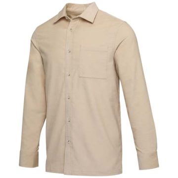 Alum koszula sztruksowa unisex 252 g-m²-Owsianka – Gift Design