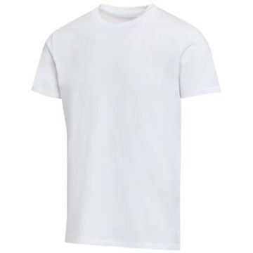 Balfour organiczna koszulka unisex o gramaturze 200 g-m² z krótkim rękawem i certyfikatem OCS-Biały – Gift Design