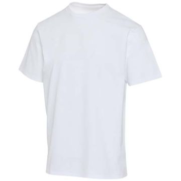 Lucas 260 g-m2 koszulka oversize unisex z bawełny organicznej z certyfikatem OCS -Biały – Gift Design