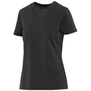 Nanaimo 160 g-m2 sprany damski T-shirt-Czarny – Gift Design