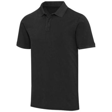 Calgary 200 g-m2 sprana męska koszulka polo-Czarny – Gift Design