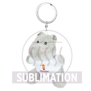 Pluszowy hipopotam, brelok | Patsy – Gift Design