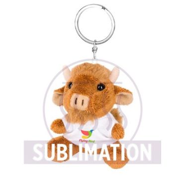 Pluszowy żubr, brelok | Vincent – Gift Design