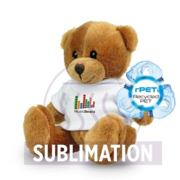 Pluszowy miś RPET | Nicky Brown Junior R – Gift Design