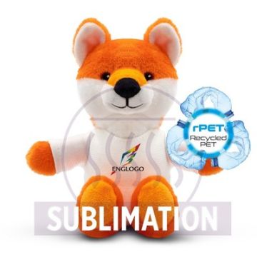 Pluszowy lis RPET | Sneeky – Gift Design
