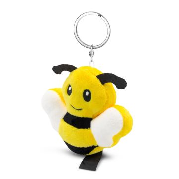 Pluszowa pszczoła RPET, brelok | Miro – Gift Design
