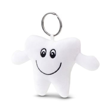 Pluszowy ząbek, brelok | Kicheko – Gift Design