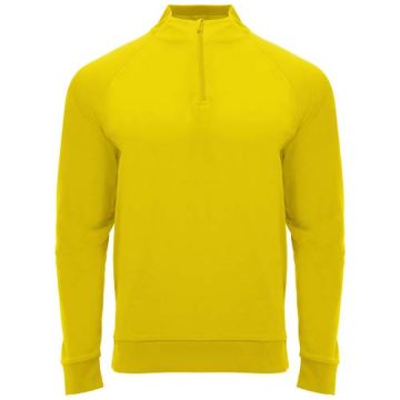 Epiro dziecięca bluza z długim rękawem i zamkiem błyskawicznym 1-4 200 g-m²-Żółty – Gift Design