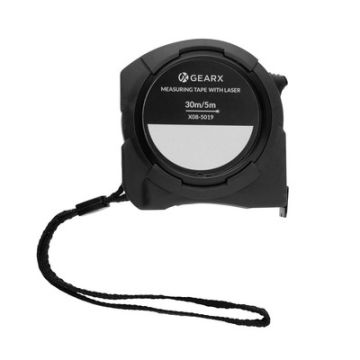 Miara 5m, dalmierz laserowy 30m Gear X – Gift Design