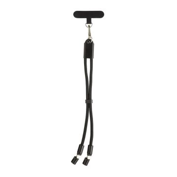 Kabel do ładowania, uchwyt do telefonu LoopAmp – Gift Design