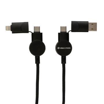 Kabel do ładowania 6 w 1 45W Urban Vitamin Oakland – Gift Design