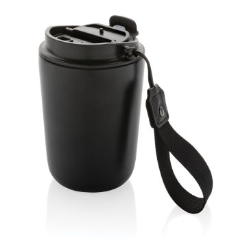 Kubek termiczny 380 ml Cuppa, stal nierdzewna z recyklingu – Gift Design