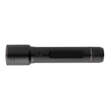 Latarka Gear X, ładowana przez USB, aluminium z recyklingu – Gift Design