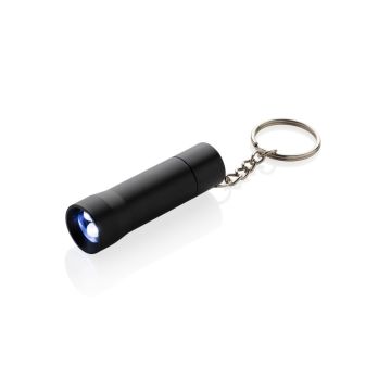 Brelok do kluczy z aluminium z recyklingu, latarka Flash – Gift Design