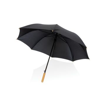 Bambusowy parasol automatyczny 27" AWARE™ RPET – Gift Design