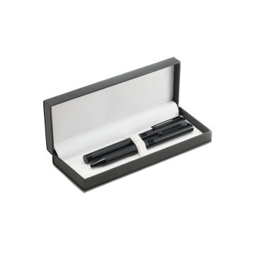 Zestaw piśmienniczy Parana, czarny – Gift Design