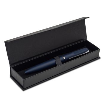 Elegancki długopis w pudełku Saba, granatowy – Gift Design