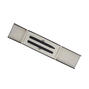 Zestaw piśmienniczy Pedri, czarny – Gift Design